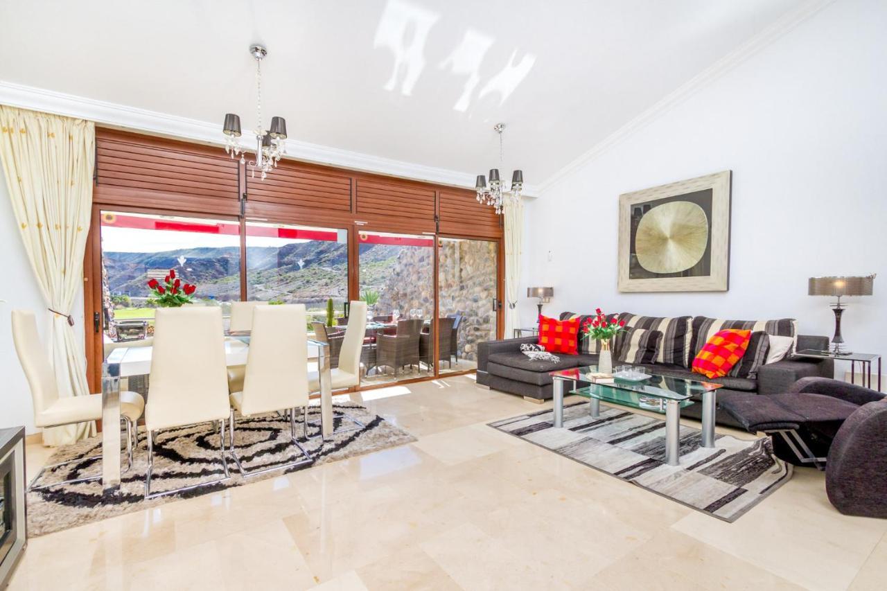 Casa Holmston, Duplex Villa With Hot Tub In Anfi Tauro Topaz Mogán Dış mekan fotoğraf
